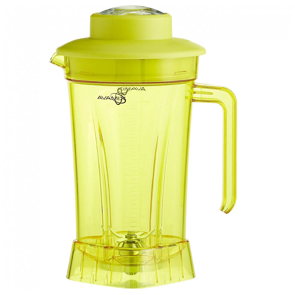 Jarra Liquidificador AvaMix 928BLJAR64PY Amarela Tritan 1,9 Litro com Tampa e Lâmina BX BL