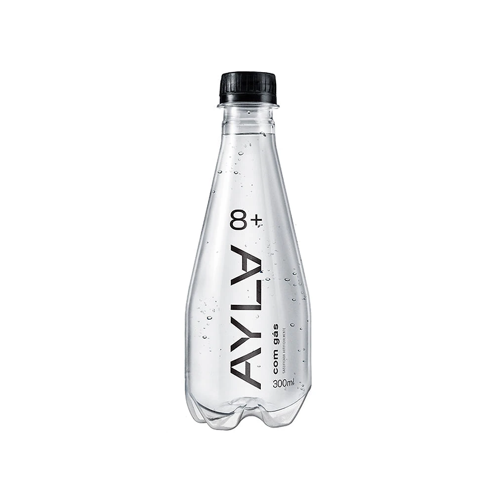 Água Alcalina Ayla com Gás 300ml