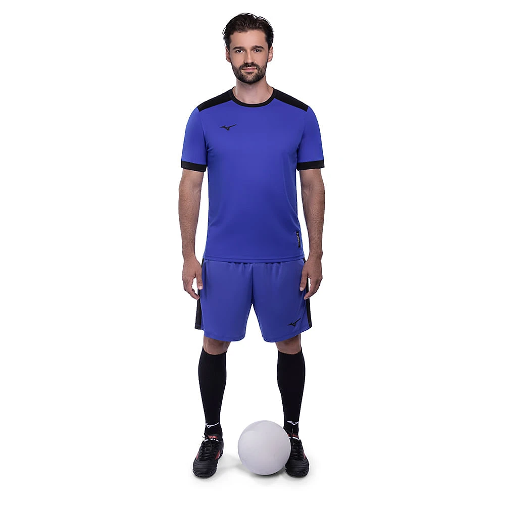 Miniatura Camiseta de Futebol Masculina I Azul - EG