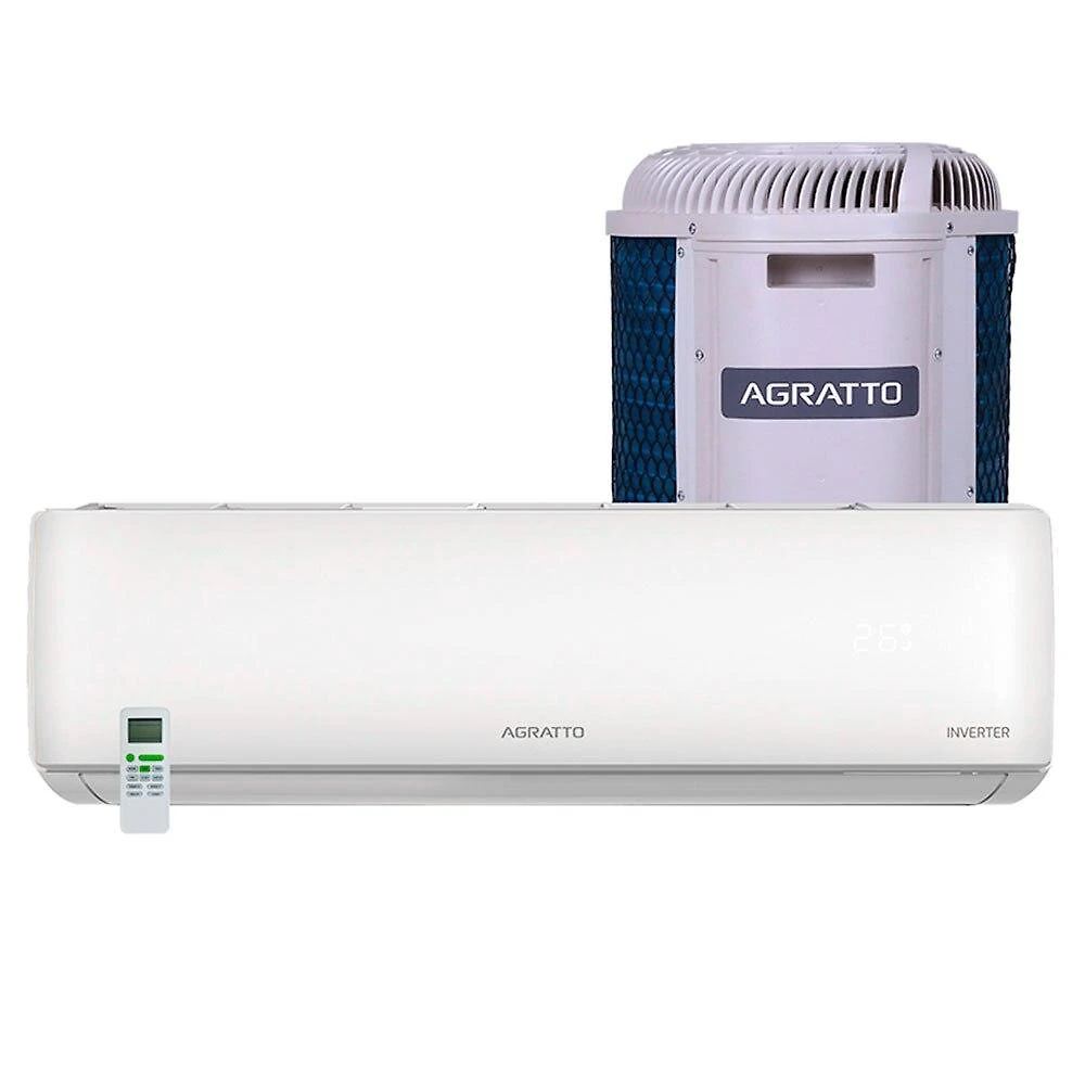 Ar Condicionado 18.000 Btus Agratto LIV TOP Inverter LCST18QF, Quente e Frio - 220 Volts