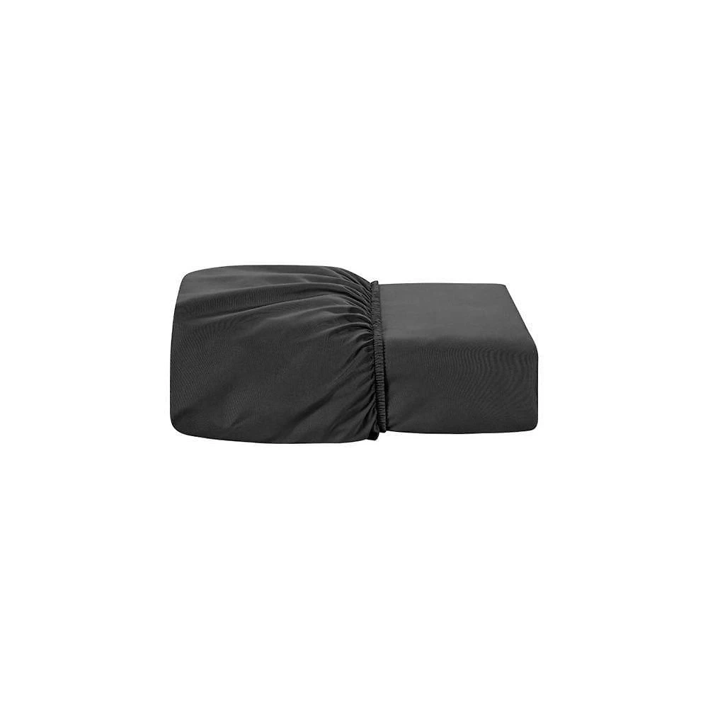 Lençol Avulso Queen Percal 200 Fios De Poliéster Sleep 100% Poliéster - Preto