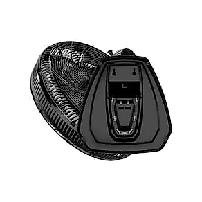 Ventilador de Mesa/Parede Wap Flow Turbo com 8 pás e 3 velocidades 180W - Preto e Cinza 110V