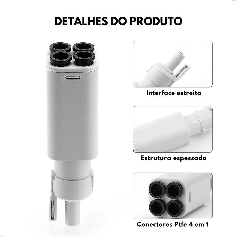 Acessório para Impressora 3D Hub de Filamento AMS Lite 4 em 1 para Bambu Lab A1 Mini Bambu Kokeshi