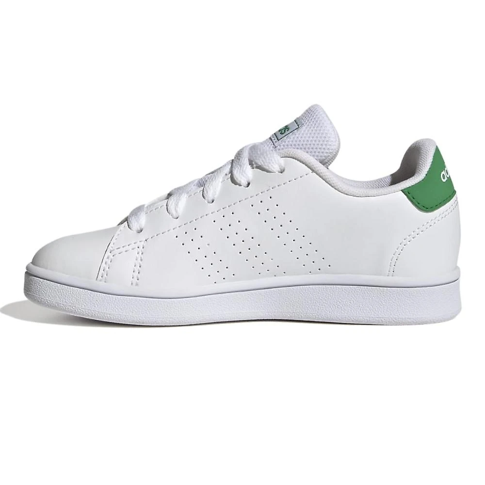 Tênis Adidas Advantage Court Juvenil BRANCO/VERDE - 31