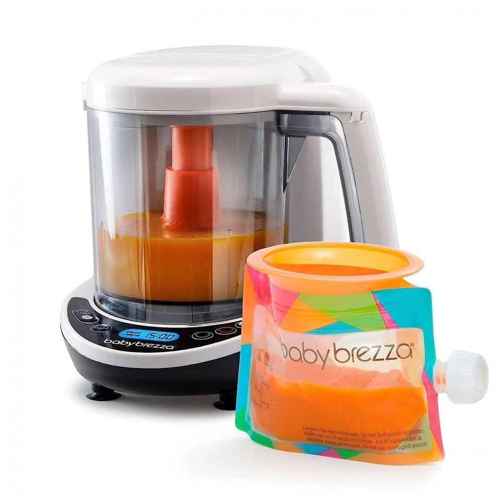 Processador de Alimentos para Bebês com Vaporizador, 110V Baby Brezza, Preto
