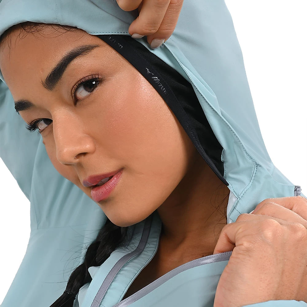 Jaqueta de Corrida Feminina Mizuno Waterproof 20K G Azul