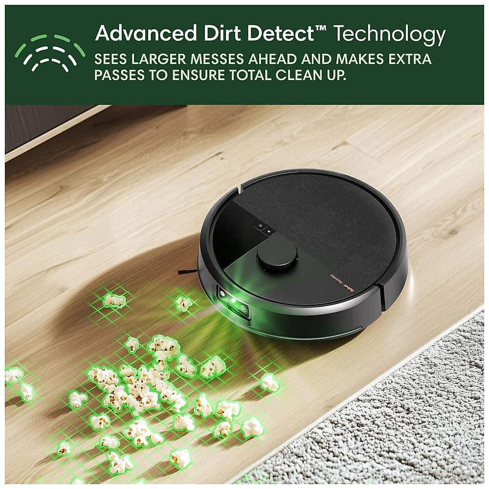 Robô Aspirador iRobot Roomba Max 705 com Base AutoEmpty Preto LiDAR Navigation e Detecção de Obstáculos