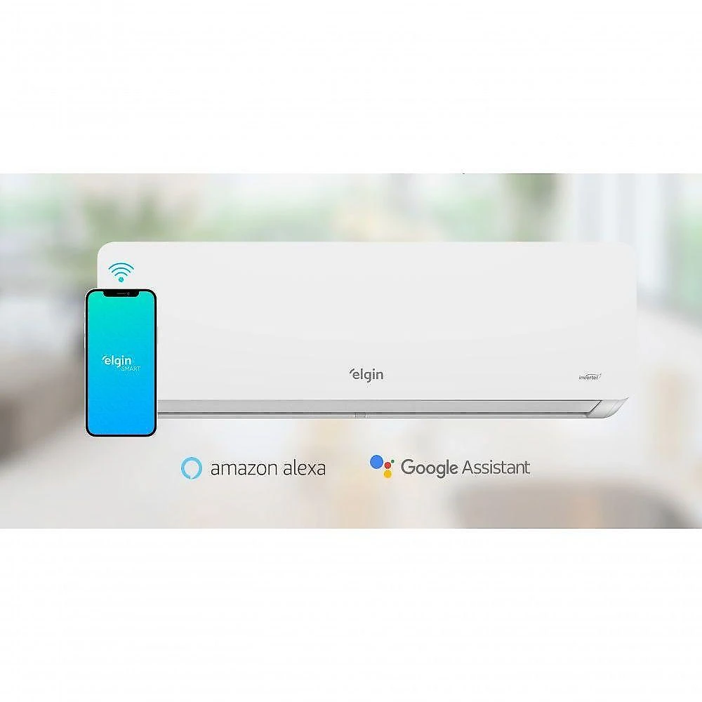 Ar condicionado split elgin eco dream inverter wi-fi 9000 btus quente e frio 220v hiqc09c2waca