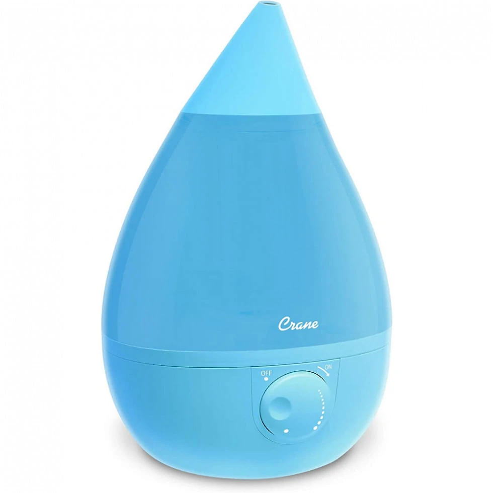 Umidificador Ultrassônico para Quarto com Névoa Fria 3,7 Litros, Cobre 46 m2, Crane, Azul