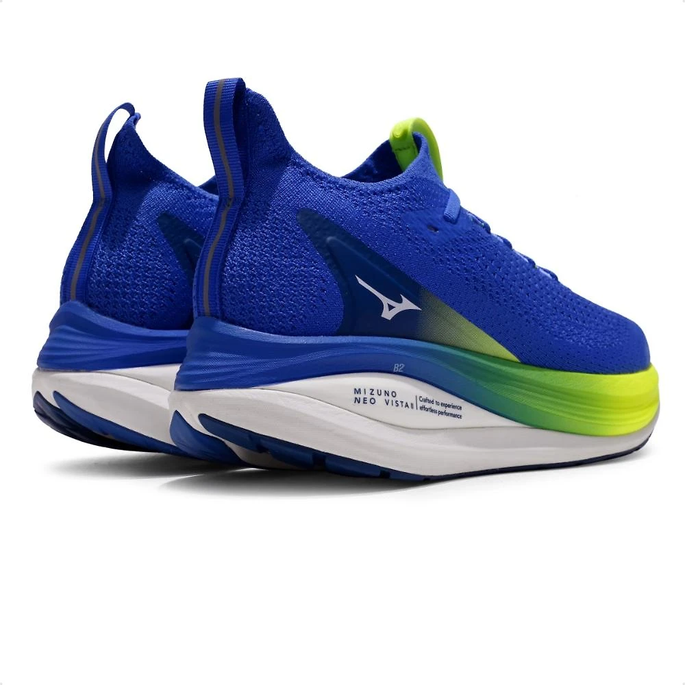 Miniatura Tênis Mizuno Neo Vista 2 Masculino Azul / Verde - 38