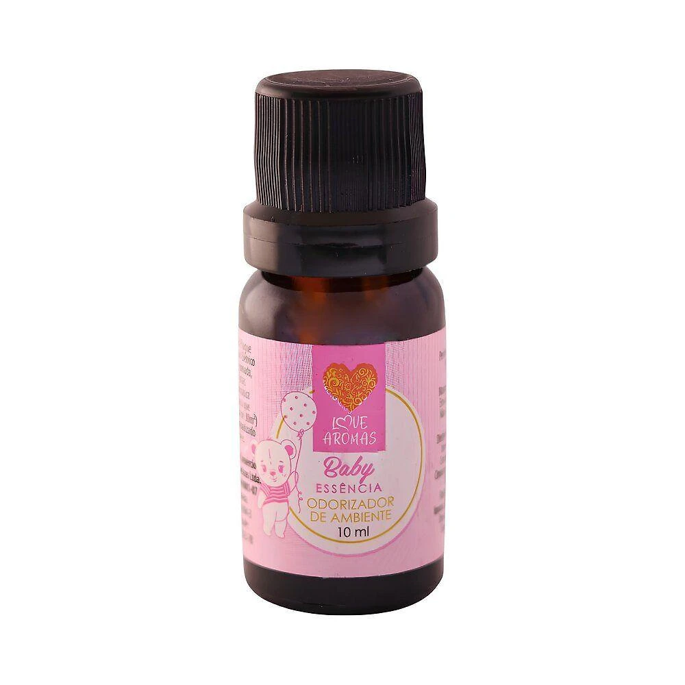 Essência Aromática para Difusor Elétrico Baby à Base de Óleo com Alta Concentração e Rendimento 10ML