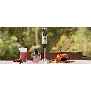 Mixer Arno Quickchef MX42 500W 20 Velocidades com Tecnologia Powelix Preto e Inox 110V