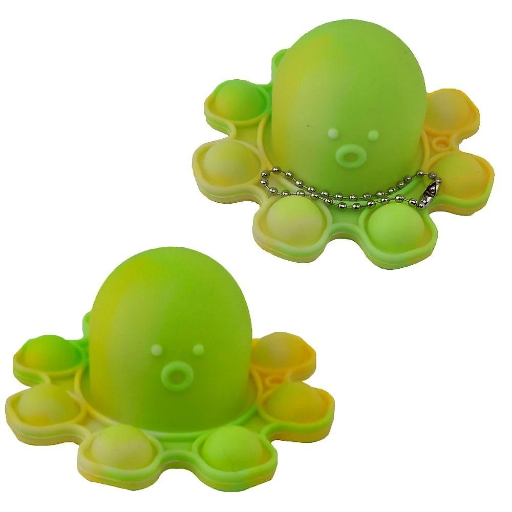 Fidget Toy Pop It Polvo Chaveiro Kit 2 Unidades Alivia Estresse Ansiedade Relaxante Mental