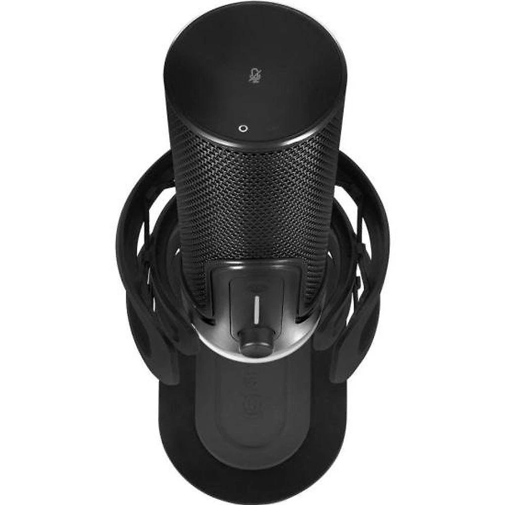 Microfone Condensador Mic Pro [F002] 192KHZ-24BIT com Redução de Ruído Avançada Preto Streamplify