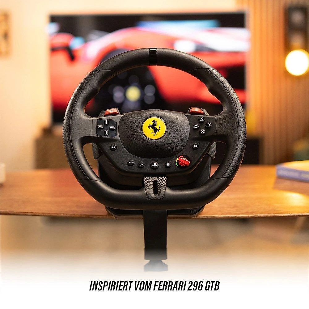Volante Thrustmaster T98 Ferrari 296 GTB - PS5, PS4 e PC -  4169105