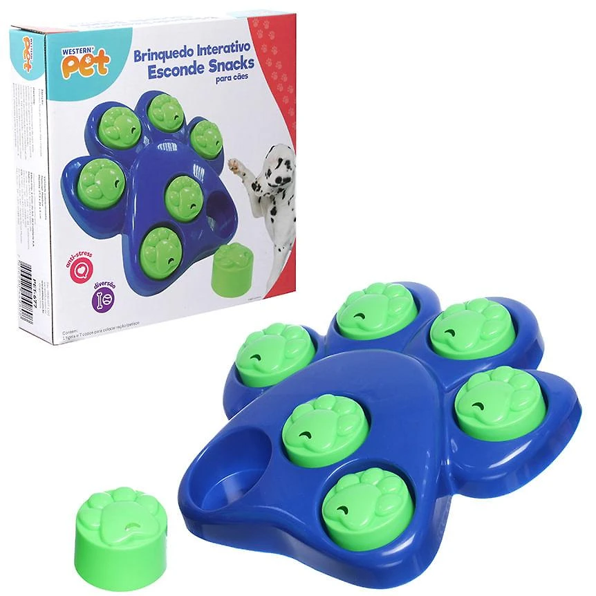 Brinquedo cao interativo escond sn western pet