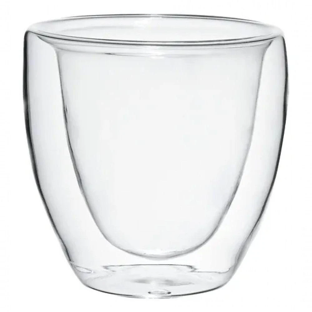 Jogo De Copo Coração Parede Dupla 2 Peças 250 Ml - Mimo