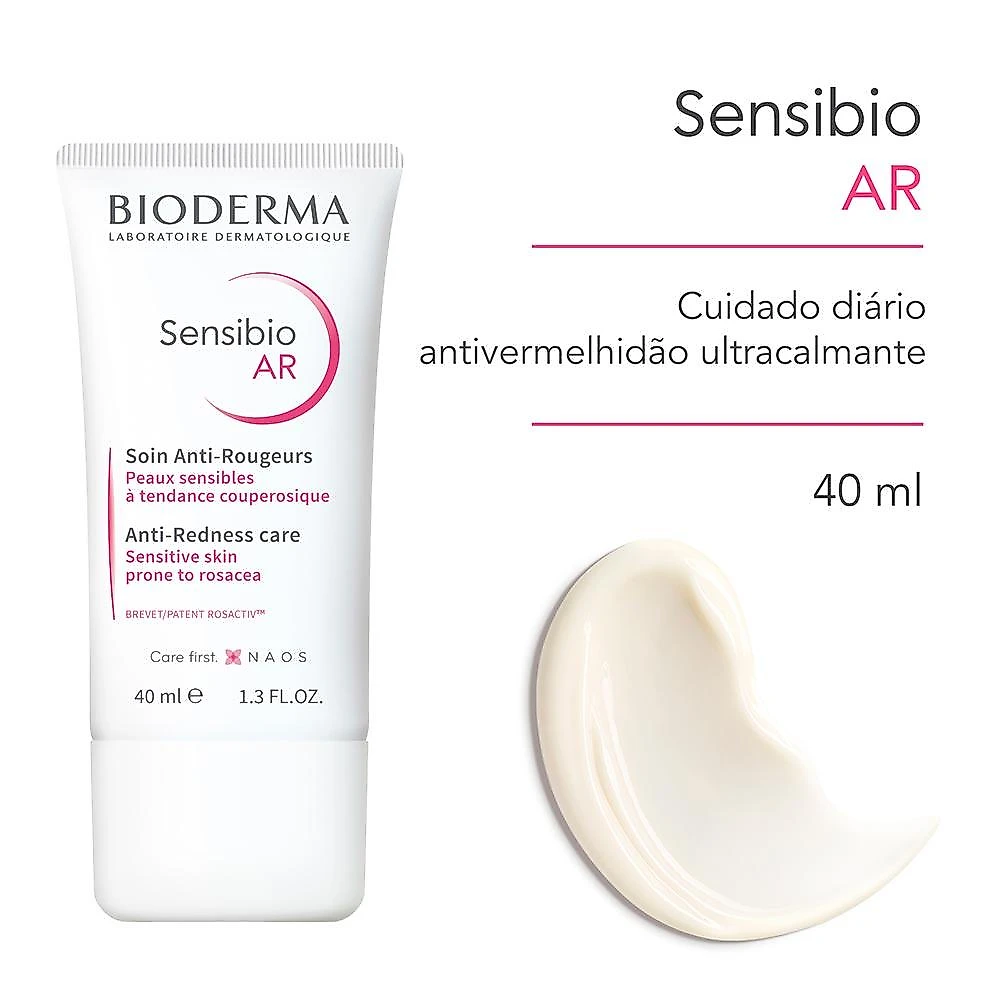 Creme antivermelhidão bioderma sensibio ar+ 40ml