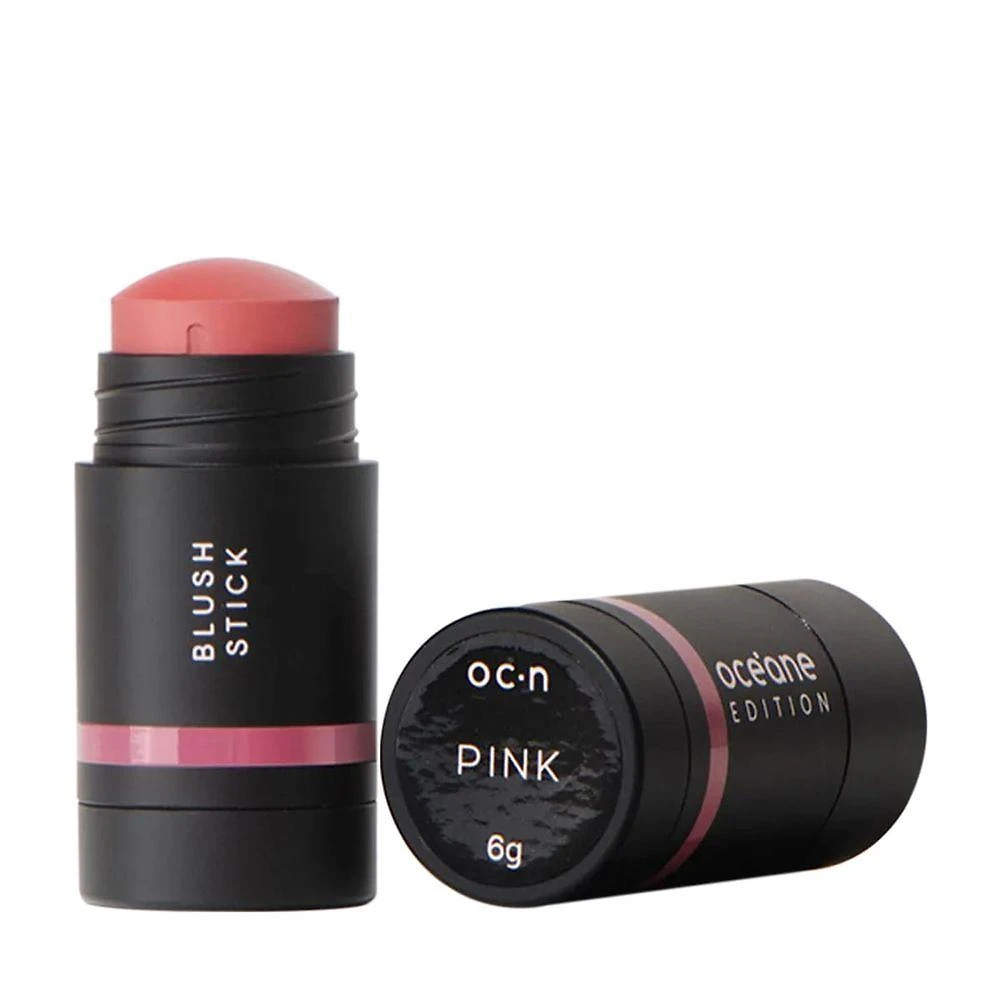 Blush Mini Blush Stick Rosa Acetinado Natural Oceane 6g