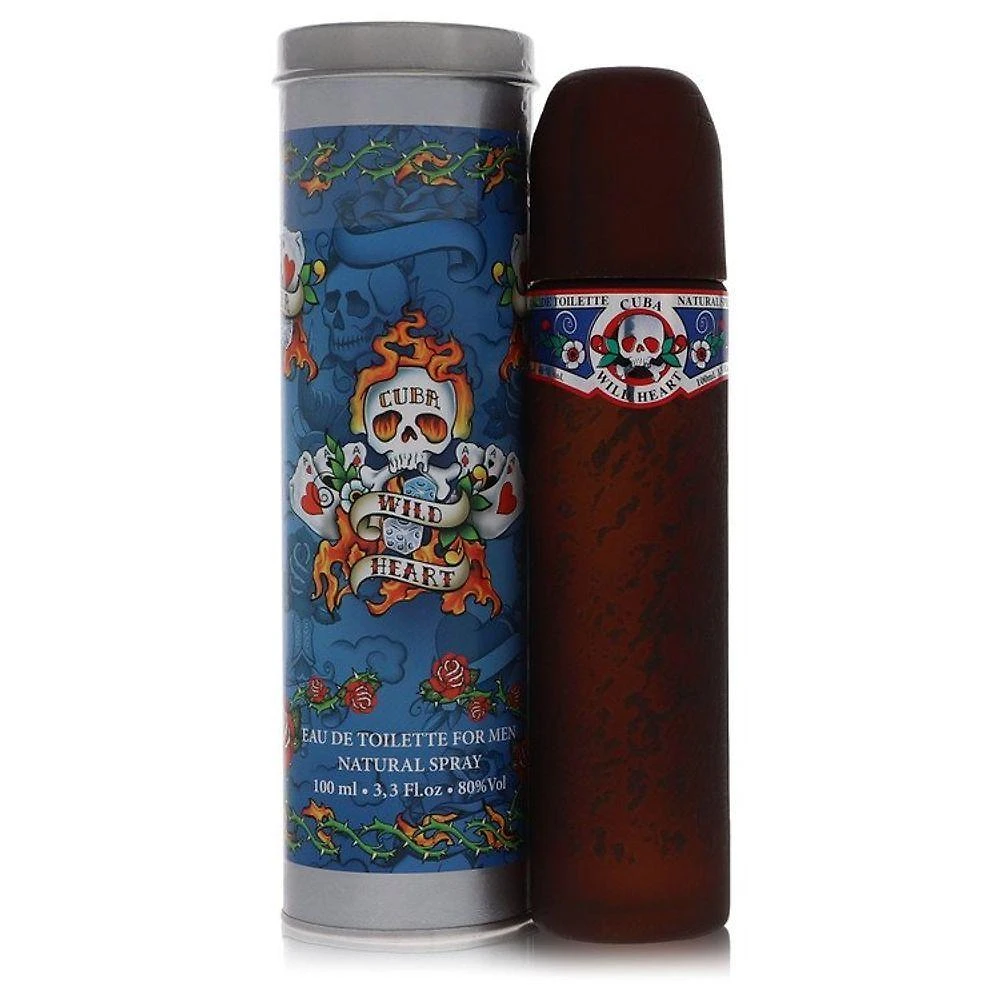 Perfume Masculino Cuba Wild Heart Fragluxe 100 Ml Eau De Toilette