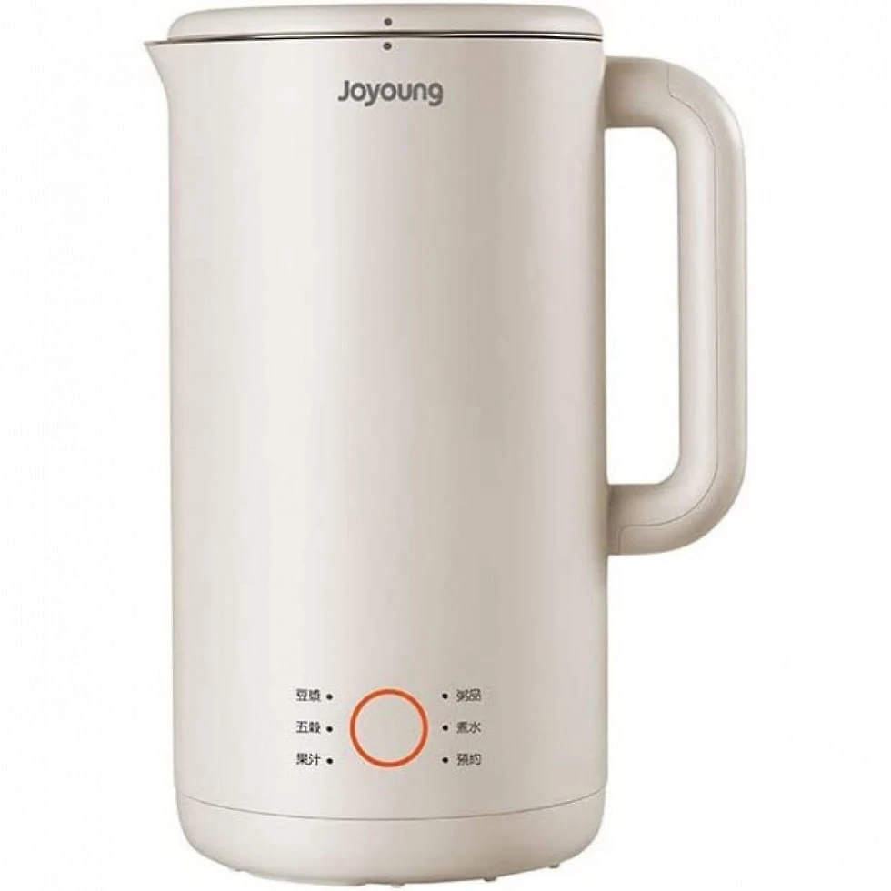 Joyoung DJ06M D23 Mini Automatic Soymilk Maker Congee Juicer Soup (White)