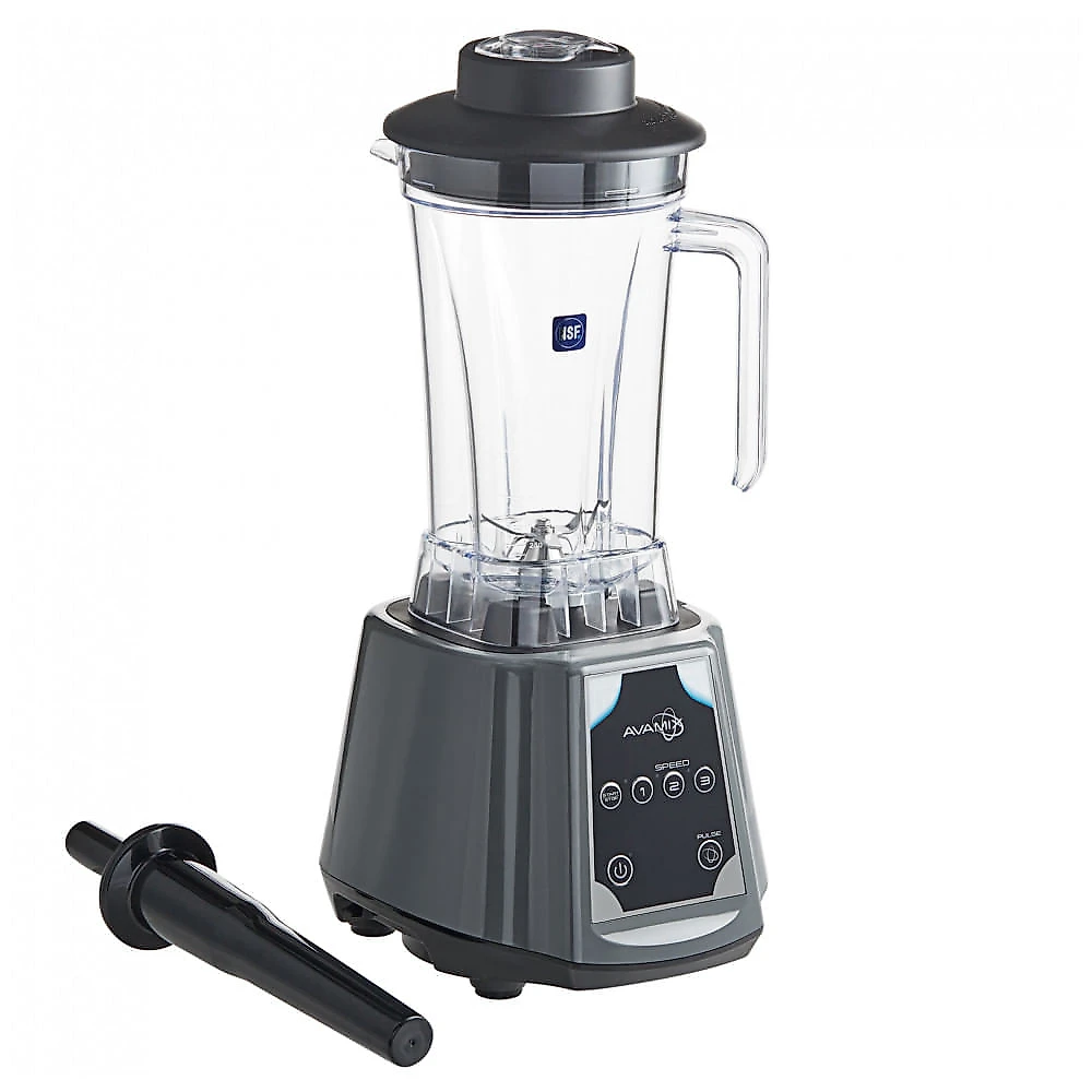 Miniatura Liquidificador Industrial AvaMix BL2K64 2 hp com Controle de Teclado, Velocidade Ajustável e Recipiente de 1,89 Litros em Tritan 110V