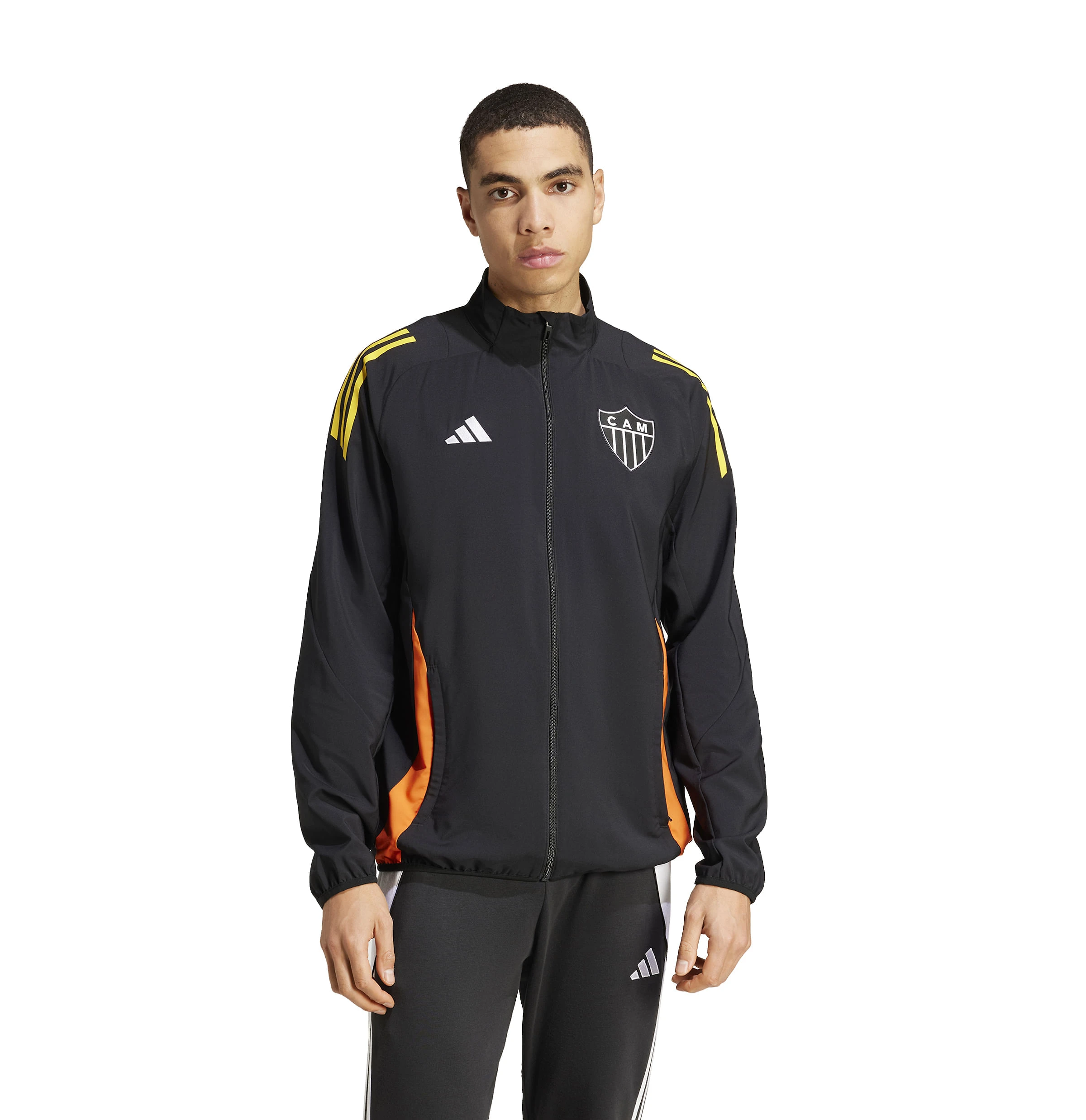 Miniatura Jaqueta Masculina Adidas Atlético Mineiro - Apresentação 2025 2GG