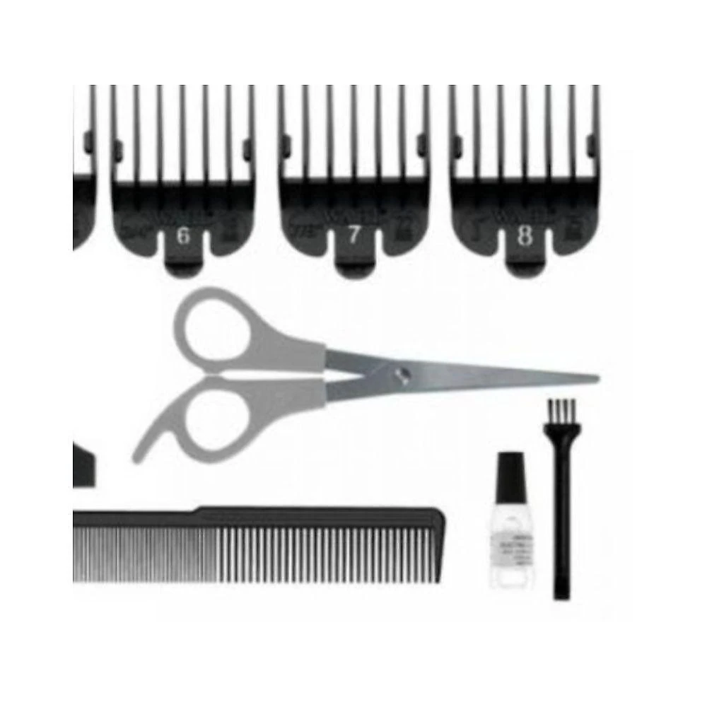 Máquina de Corte Home Cut Corte e Acabamento Lâminas de Aço Carbono Cinza e Azul Wahl