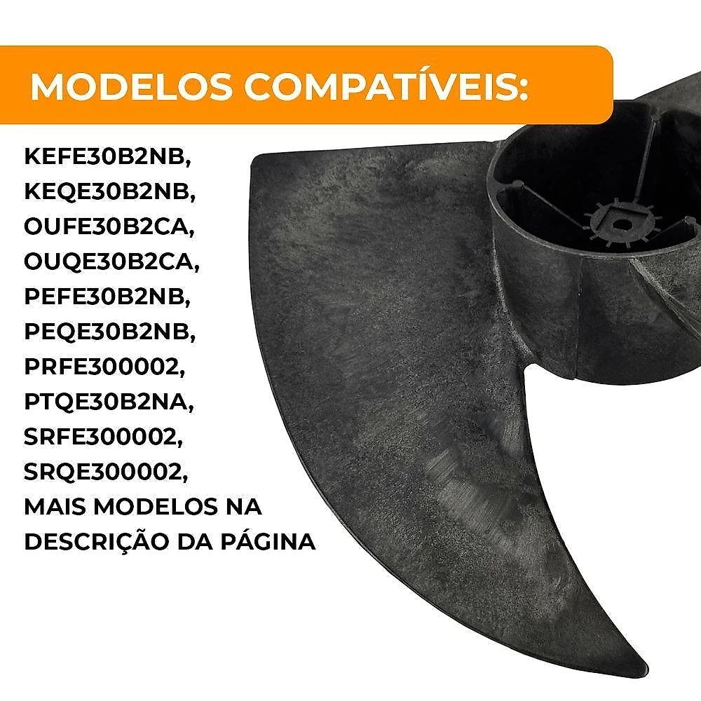 Helice Condensadora (450mm) Cassete E Piso Teto 30.000 Btus Elgin Único
