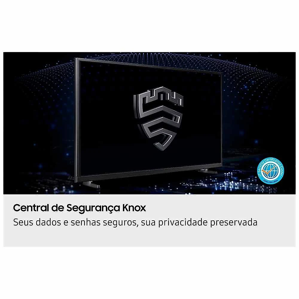 Smart TV Samsung 85" UHD 4K U8600F 2025 + Soundbar Samsung Série Q com 3.1.2 canais HW-Q600H Bivolt