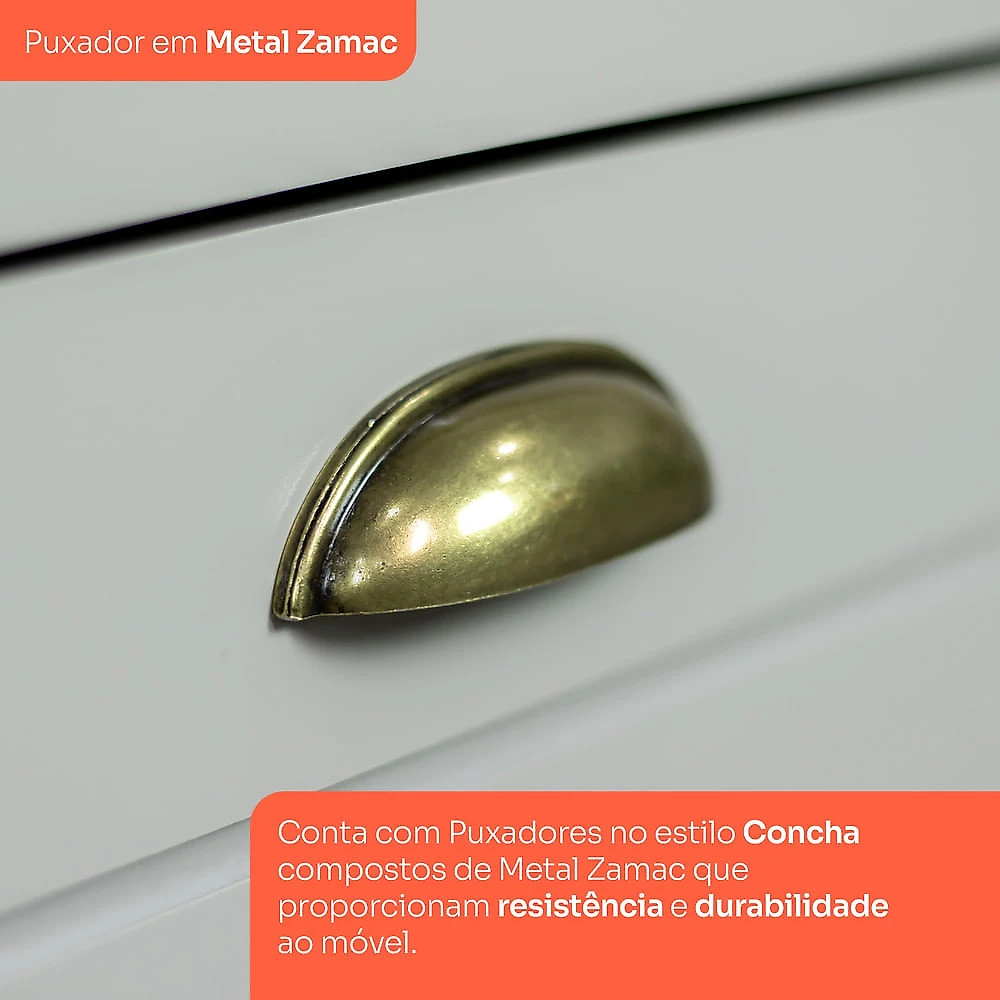 Cozinha Completa 4 Peças Com Aéreo Cristaleira Amy Casa 812 Cinza/Nature
