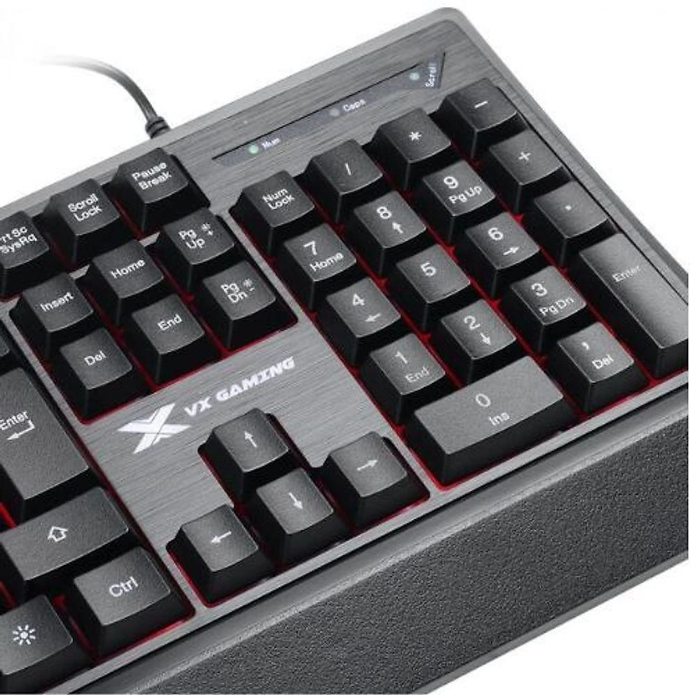 Teclado Usb Gamer Vinik Defender Gt300 Led Rgb