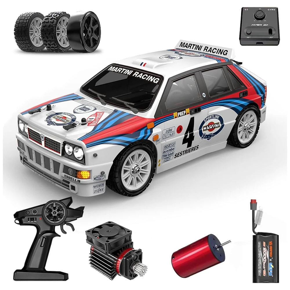 Carro RC 4x4 Hyper 14302 sem escova, escala 1 14, all road e drift, alta velocidade 2.4G 4WD Fenamx