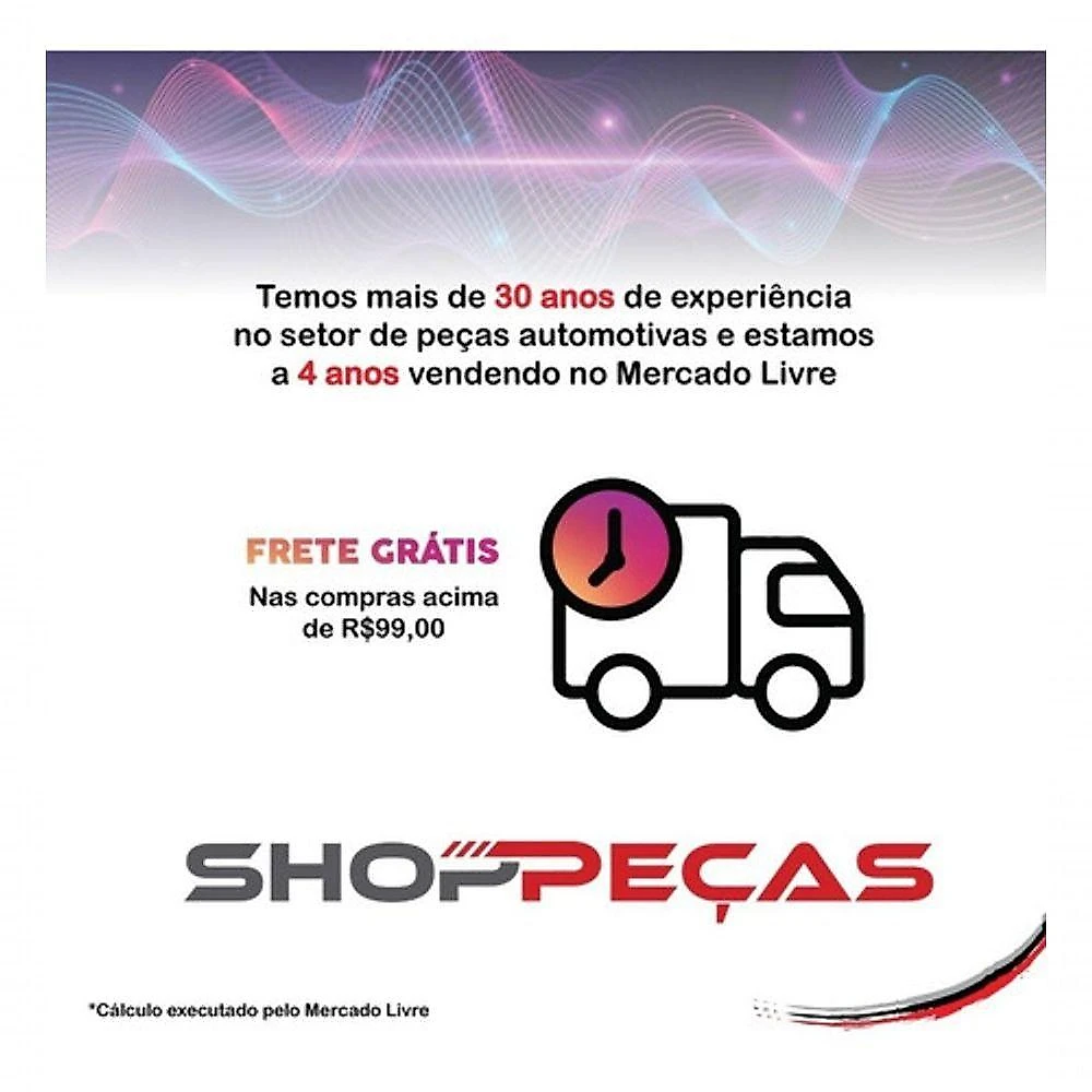 Motor Elétrico para Fechadura de Porta Dir e Esq F103 Compatível com Palio Após 96, Celta, Prisma