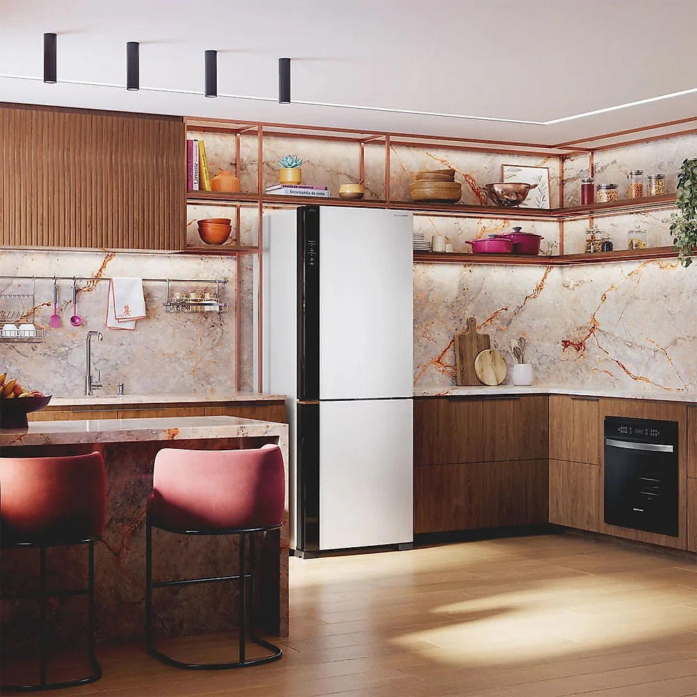 Geladeira BRE66AB Frost Free Inverse 500 Litros Brastemp Branco - Bivolt