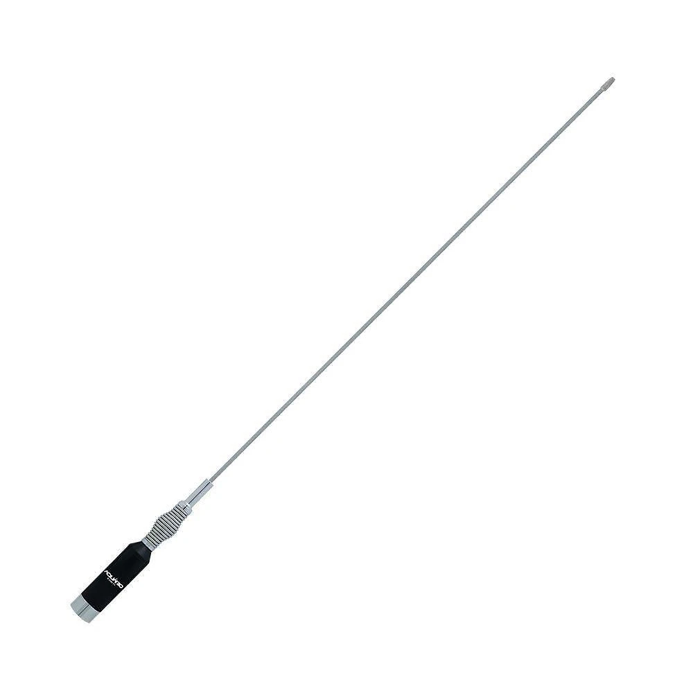 Antena Móvel Aquário B-2080 com Mola para Rádio PX 123,5CM Inox 1 Unidade