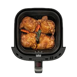 Fritadeira Air Fryer Electrolux EAF40 Rita Lobo 5,6L Efficient 1400W Antiaderente Desligamento Automático Econômica Cinza 110V