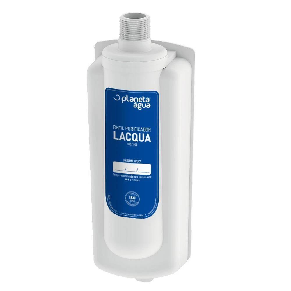 Refil de Filtro Planeta Água 1008A Compatível com Purificador Latina 3000L Bivolt