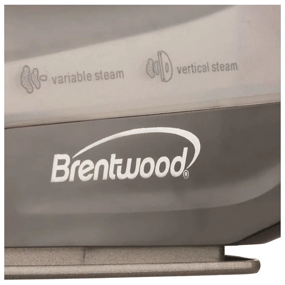 Ferro de Passar a Vapor com Temperatura Ajustável, 1000W, 110v, BRENTWOOD MPI 54, Vermelho