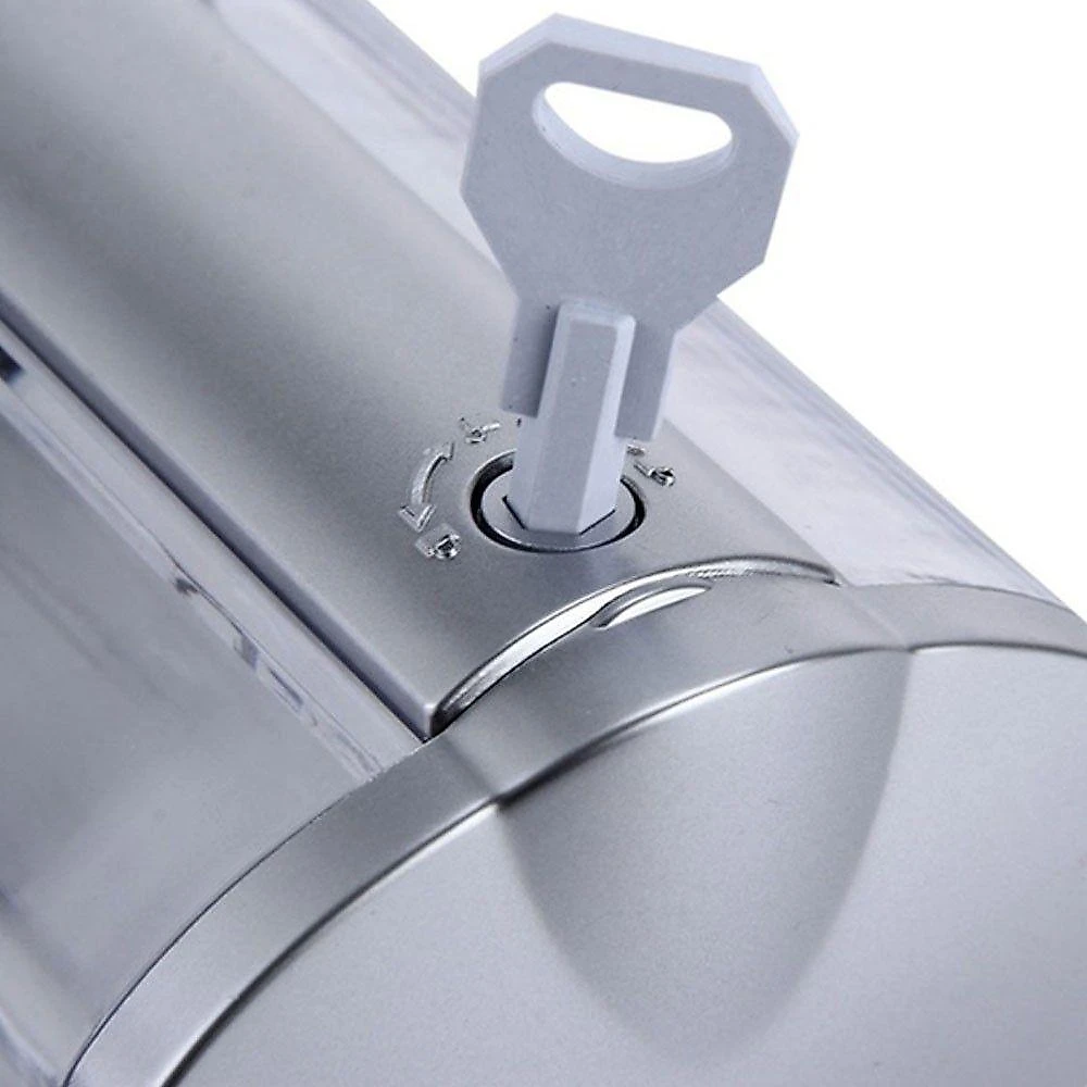 Dispenser Duplo Shampoo Sabonete Liquido Alcool Banheiro Hotel Casa Shopping
