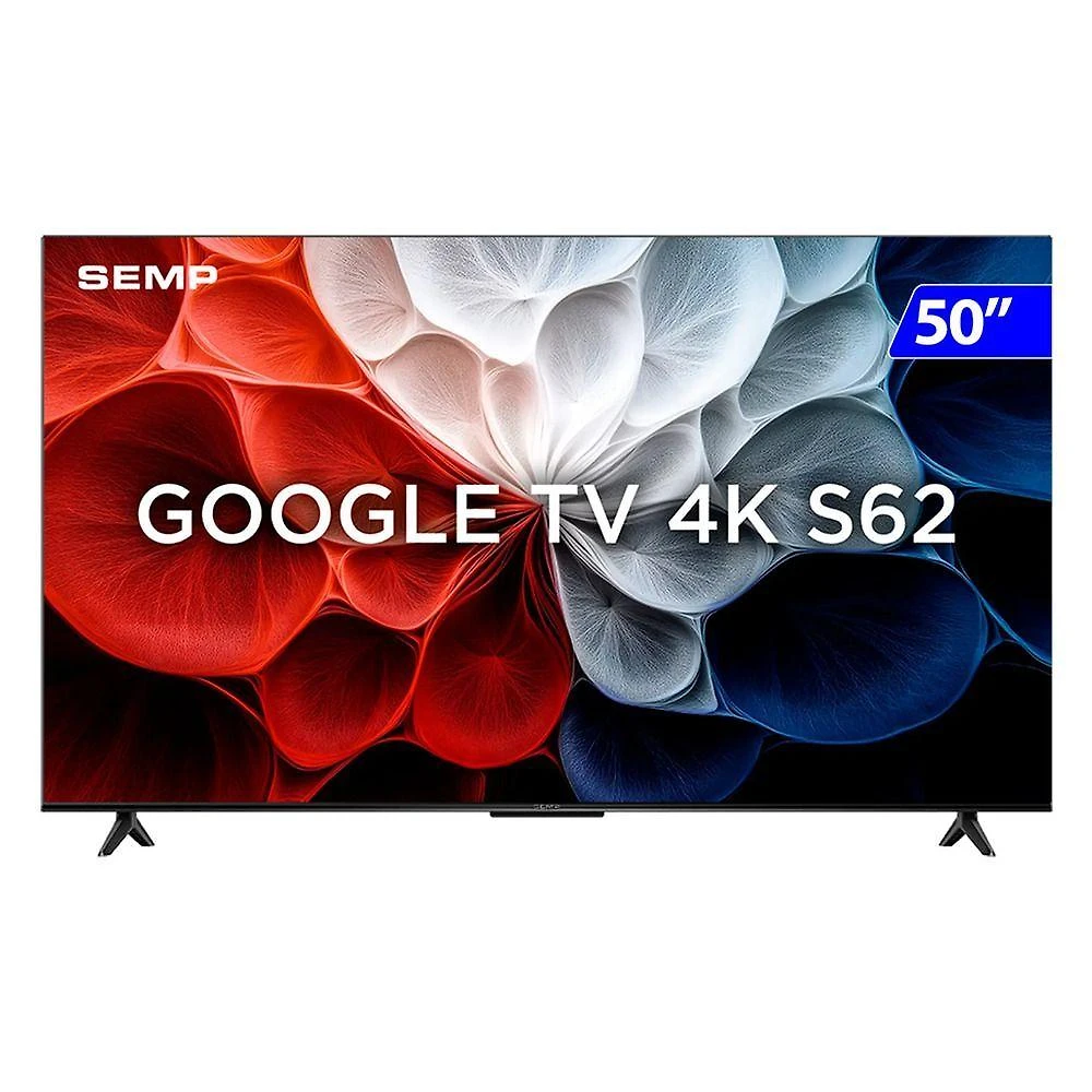 Smart TV Semp LED 50 4K Wi-Fi Android UHD 50S62