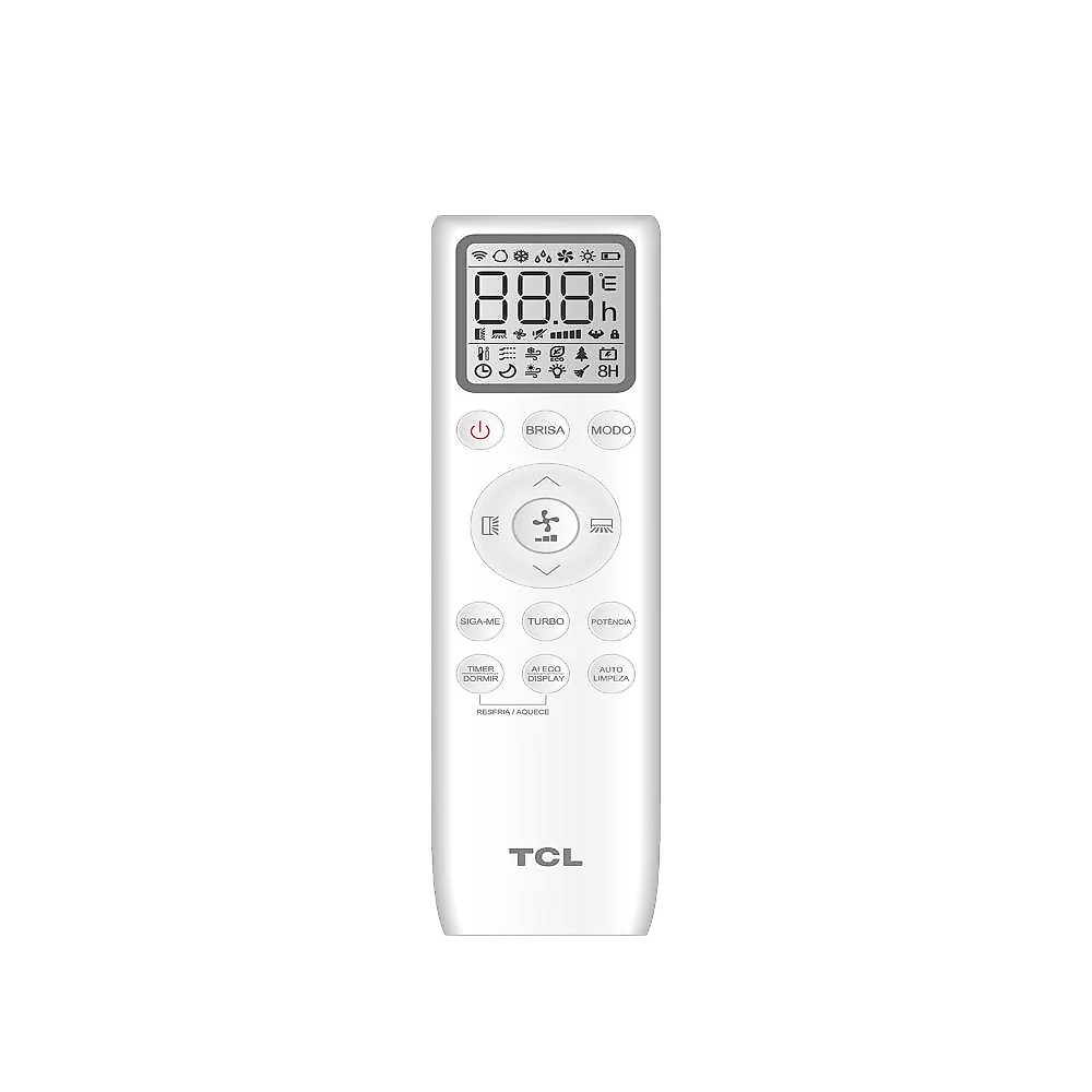 Ar-Condicionado Split Inverter 24000 BTUs TCL Breeze In High Wall Só Frio TAC-24CTG3-INV-I/TAC-24CTG3-INV-O 220V