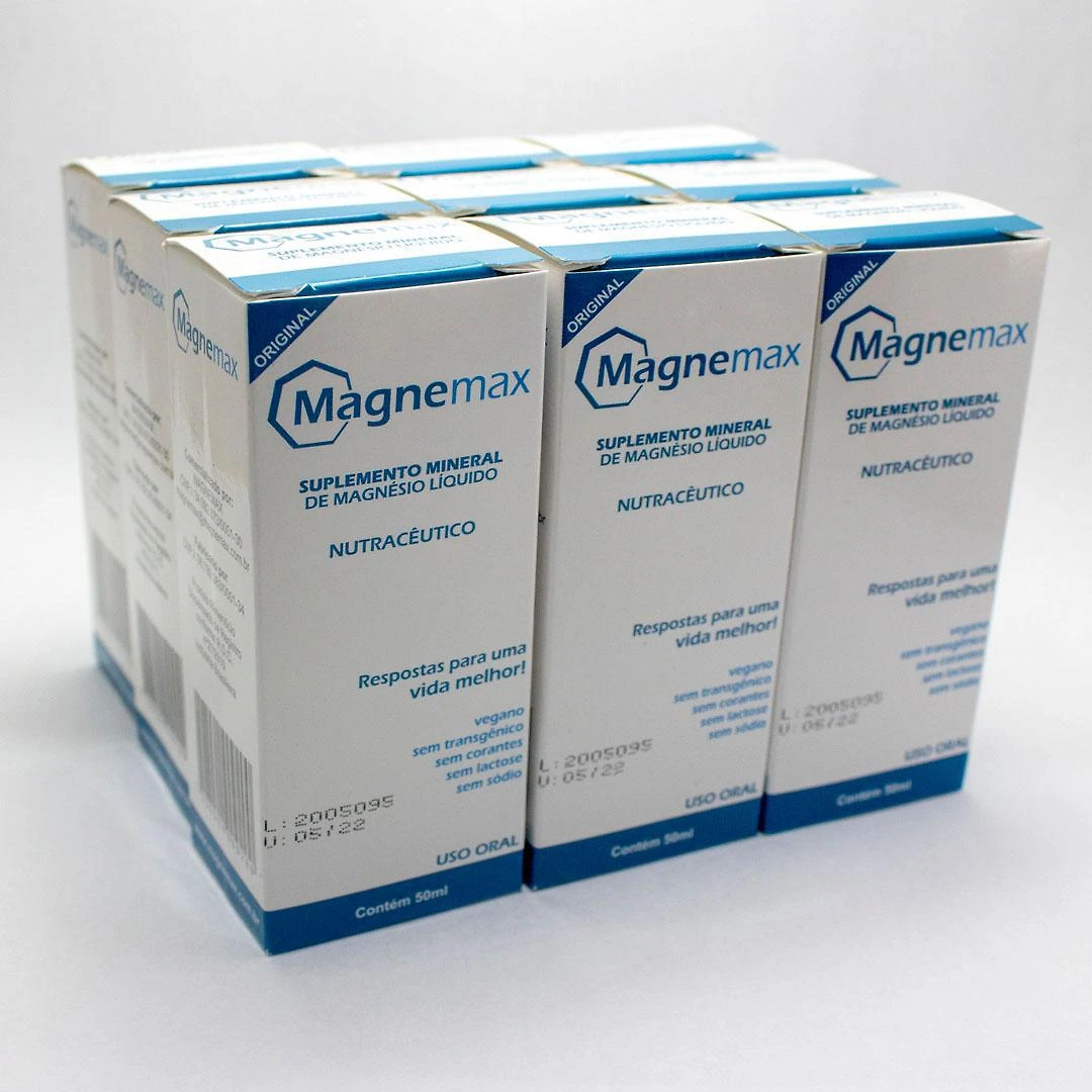 Miniatura Magnemax Nutracêutico Magnésio Gotas 50Ml