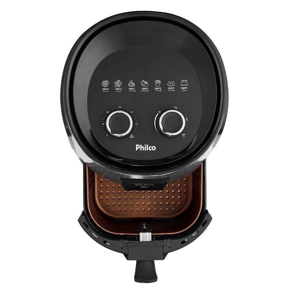 Fritadeira elétrica philco sem Óleo gourmet black 4,4l 220v pfr15pg 53802070
