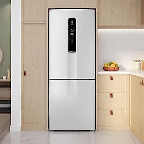 Geladeira Electrolux IB7 Frost Free Inverse Efficient AutoSense 490 litros Branco 110V