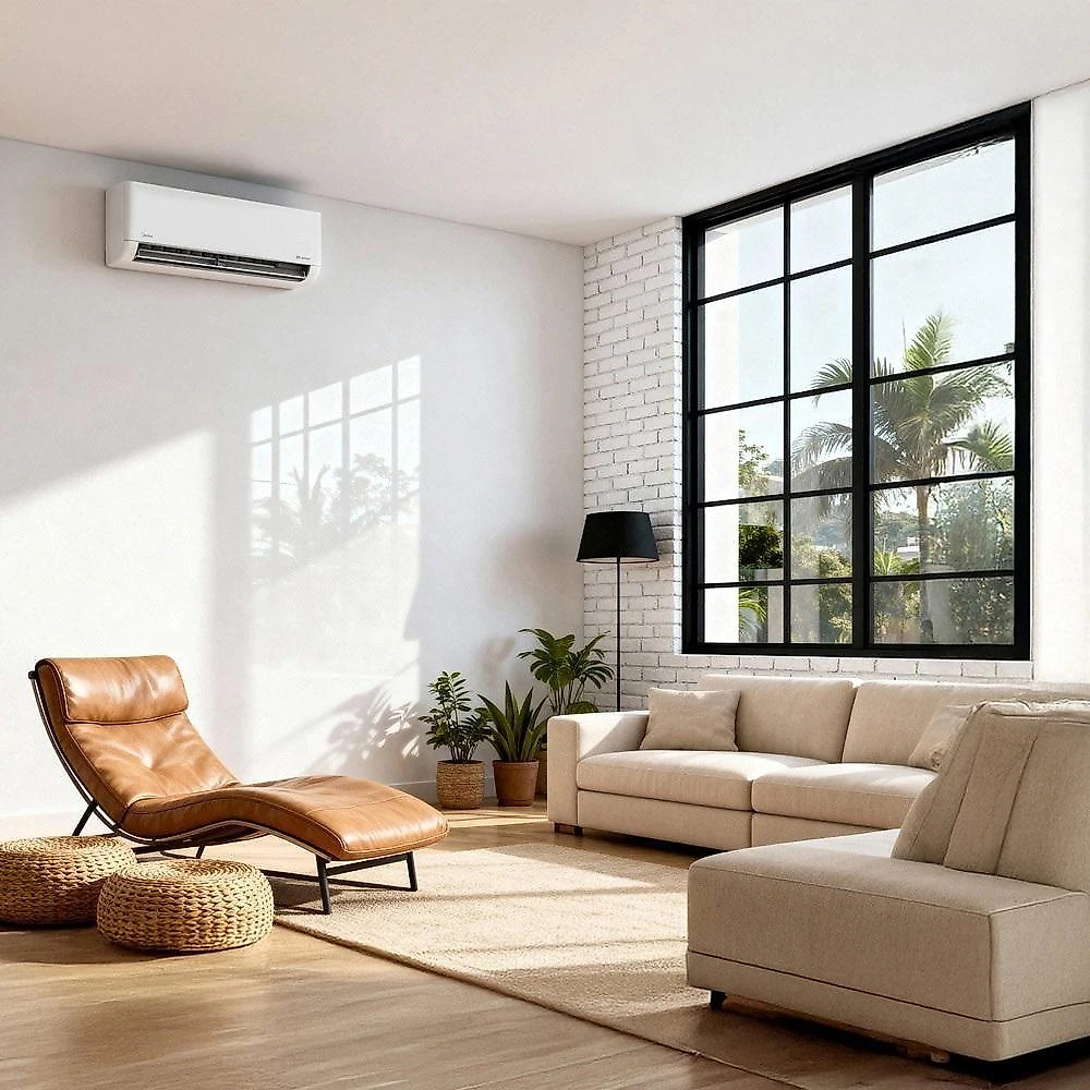 Ar Condicionado Split Midea Hi Wall Inverter Ai Airvolution 9.000 Btu/h Frio Monofásico 42EFVCA09M5/38TAVCA09M5 220V