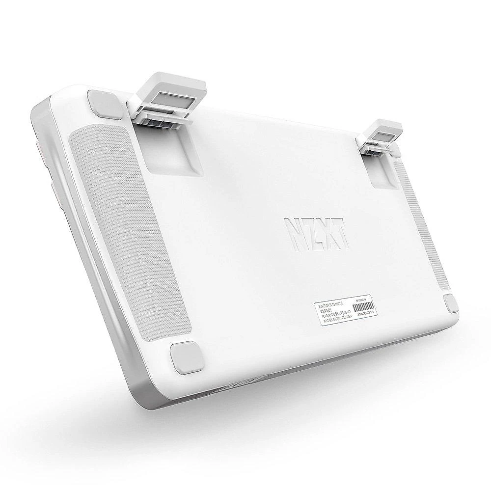 Teclado Magnético Gamer Sem Fio NZXT Function Elite MiniTKL, RGB, USB-C Removível, Branco - KB-101NW-US
