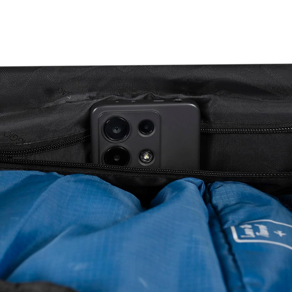 Bolsa de Viagem Grande Nylon Travel Light Preto Preto