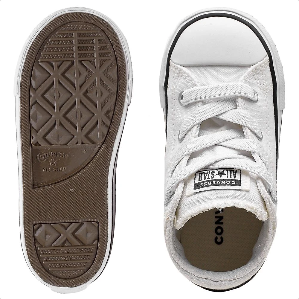 Tênis Converse All Star Chuck Taylor Madison Infantil Branco / Preto - 18