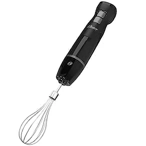 Mixer Multifuncional Oster 3 em 1 Black com Mini Processador Batedor e Copo Medidor 110V